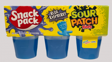 Snack Pack Sour Patch Kids Blue Raspberry